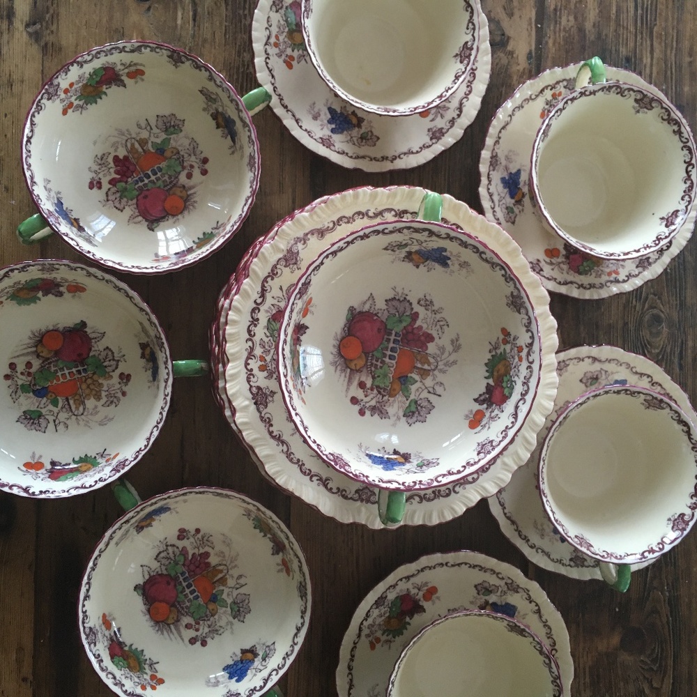 Vintage Mason's Ironstone, England - 28 Pieces - Picture 2 of 16